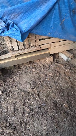 Nichols County on Instagram: "Fixing an old barn. Jacking up the walls. nicholscounty.com #oldbarn #chickencoop #barn #barnrepair #nicholscounty"