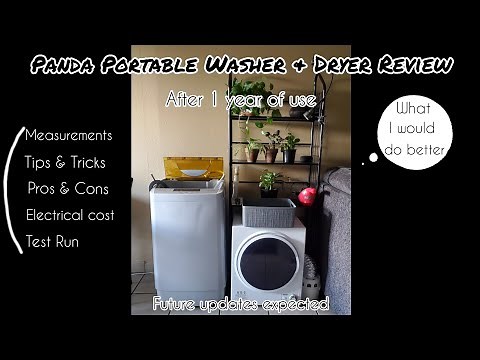 (Easy Livin') Panda Portable Washer and Dryer Review
