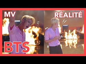 BTS - MV VS REALITY (ENG SUB)