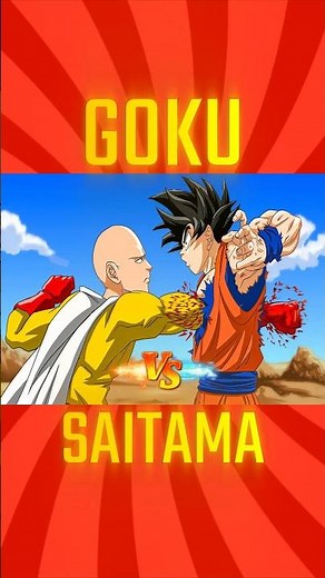 Goku vs Saitama 😱