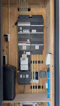 Perfect Electrical Panel Wiring ⚡️ #electrician #electrical