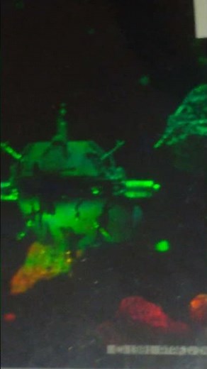 Asteroids Hologram for the never released Atari Cosmos, 1981