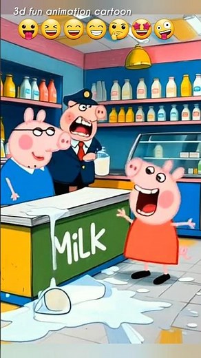 Peppa Pig Got Angry at Daddy Pig Over Milk! 😡🥛
