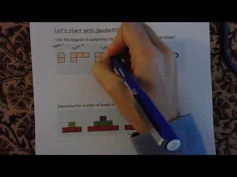 Mathematics : Grade 6 : Week 5 : 2. Investigate Geometric Patterns