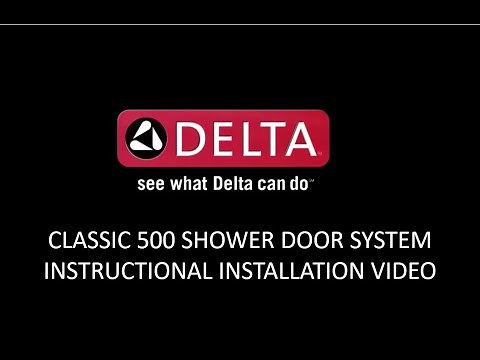 Installing Delta® Classic 500 Shower or Bathtub Door | Official Instructions and Pro Tips