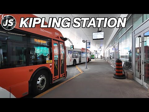 Kipling Station Bus Terminal & TTC Subway | Toronto Walk