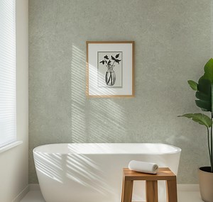 Green Stonewash Pattern Wallpaper, Traditional or Peel and Stick Removable, Home Decor, Versatile, Accent Wall, Neutral Limewash Stone - Etsy