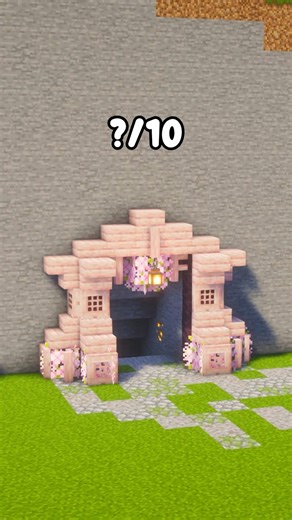 Mine Entrance Design 🍒🌸⛏️