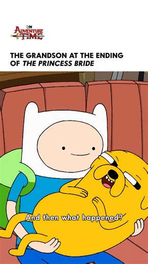 Cartoon Network on Instagram: "Great stories can heal everything 📚❤️‍🩹 Rest in peace to the legend Rob Reiner and his wife Michele Singer, your art will live on and continue to inspire and uplift us 🕊️ #adventuretime #finnandjake #cartoonnetwork #theprincessbride #princessbride #storytelling #cartoons #lovestory"