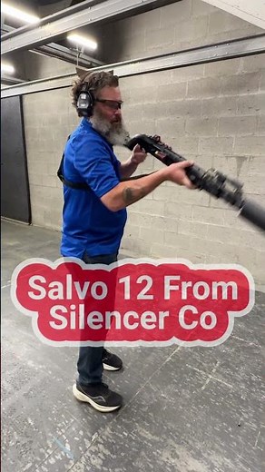 Silencer Co Shotgun: Salvo 12 #shotgun #homedefense #selfdefense #rangeday