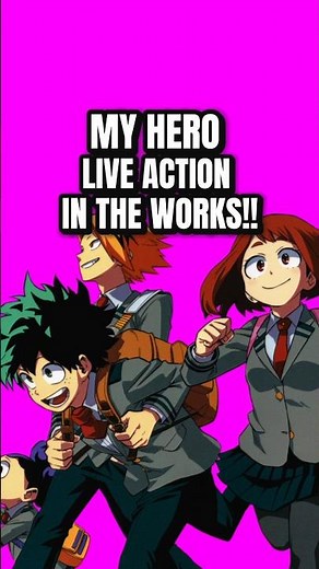 Netflix Announces My Hero Academia Live-Action Adaptation w/ Shinsuke Sato as Director 💥 #shorts