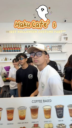 41K views · 220 reactions | Haku Café’s First Halloween Costume Party!  Dine in with your kids today and they’ll get a free dakot from our Treats Basket!  See you later for some spooky fun at The Haku Café! ️✨ | The Haku Cafe | Facebook