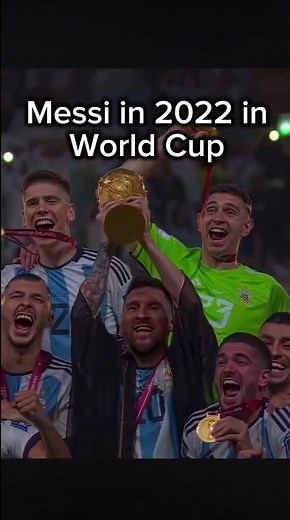 Messi in 2022 world cup 🥶