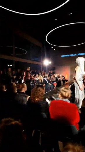 her first time modeling gig