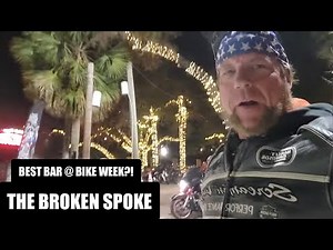 BROKEN SPOKE - THE COOLEST BIKER BAR AT DAYTONA BIKE WEEK 2025? 🏍