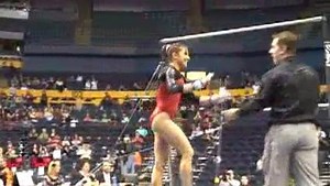 Throwing it back to Courtney Kupets' NCAA gymnastics career-- she posted a 9.975 for this bar routine in 2009. Kupets will be returning to Georgia, but this time as the head coach! Read more: http://bit.ly/2q3zecF | FloGymnastics
