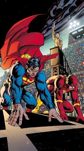 Superman vs. Flash: Who is REALLY faster? #dc #dccomics #flash #superman