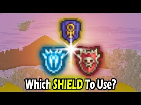 Shield Accessories Overview | Ankh Shield, Frozen Shield, and Hero Shield | Terraria 1.4