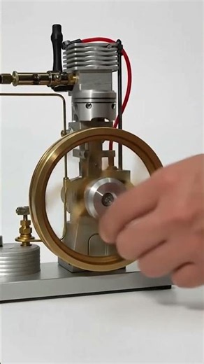 Amazing Mini Steam Engine Running! 🔥⚙️ #ShortsMini Steam Engine in Action |#trending