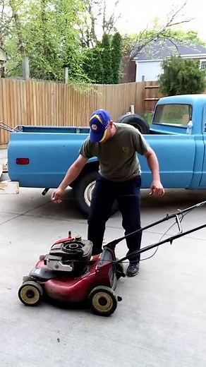 How to start your Lawn Mower with a Drill