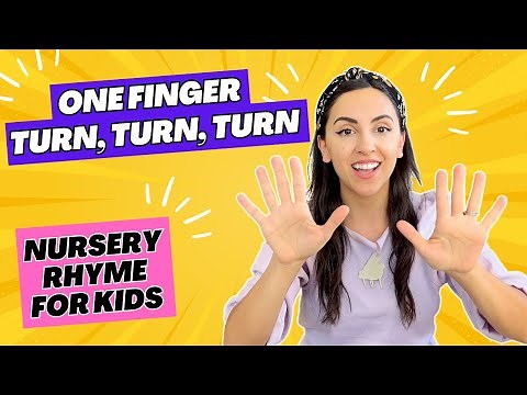 One Finger, Turn Turn Turn: Nursery Rhyme & Warm Up Song For Kids