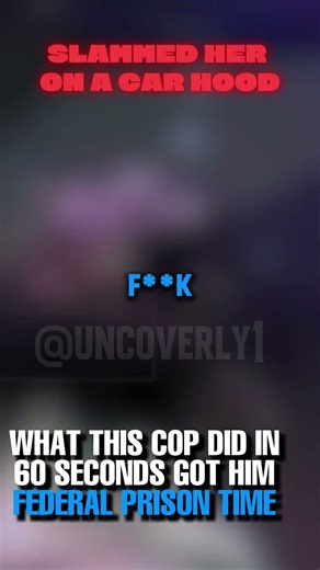 What This Cop Did In 60 Seconds Got Him Federal Prison Time