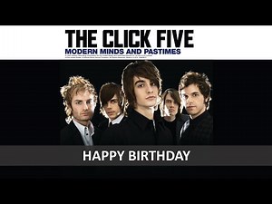 THE CLICK FIVE - HAPPY BIRTHDAY LYRICS