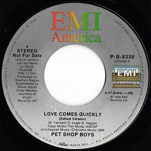 Pet Shop Boys - Love Comes Quickly