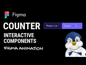 [Interactive Components] Count / Quantity Animation, Increment and Decrement Number Interaction