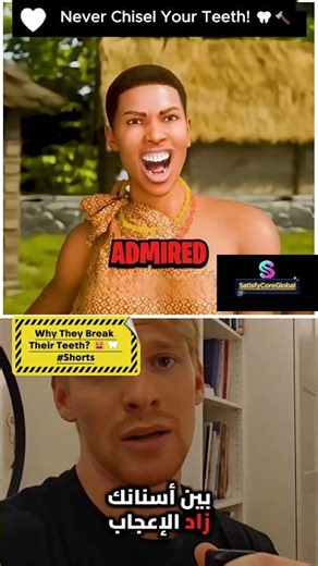 Never Chisel Your Teeth! 🦷🔨 #Shorts