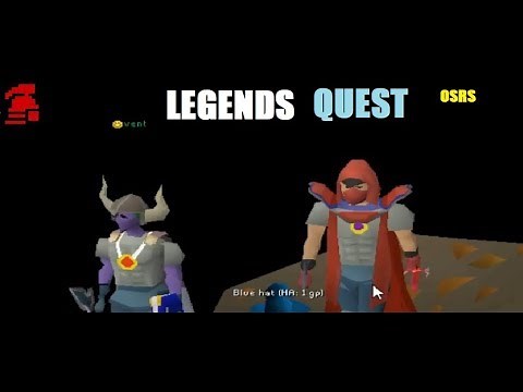 [OSRS] How To Do Legends Quest Fast And Easy