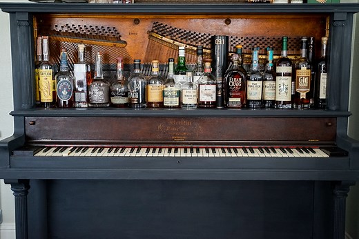 Repurposing a Piano into a Home Bar | Life on Beacon