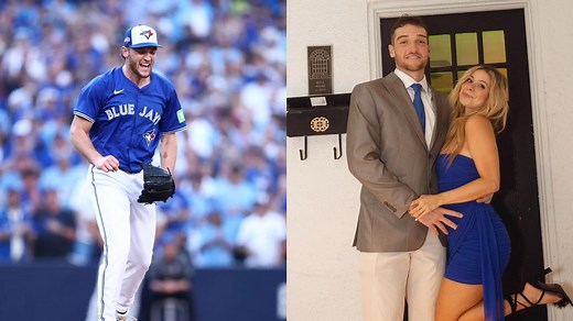 Blue Jays’ Trey Yesavage’s girlfriend Taylor Frick gives major shoutout after electrifying 11K postseason debut in Game 2