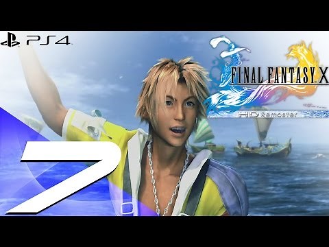 Final Fantasy X HD Remaster PS4 - Walkthrough Part 7 - Arriving In Luca