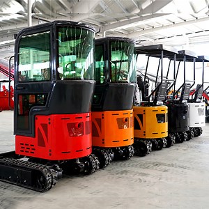 [Hot Item] Excavator Mini 1 T Compact Mini 2 Ton Excavator with Side Swing Function Mini China Micro Excavator Attachments