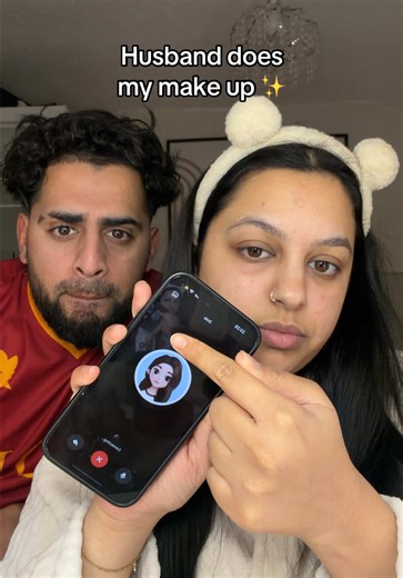 Husband Does Wife's Makeup Tutorial | Husband Does My Makeup