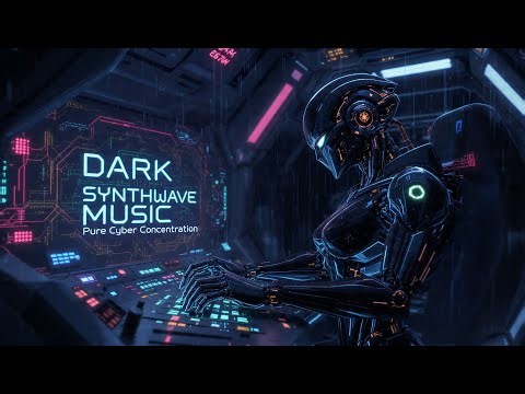 Cyberpunk Soundtrack Dark Synthwave | Dark Electro Coding Music For Focus 🔮