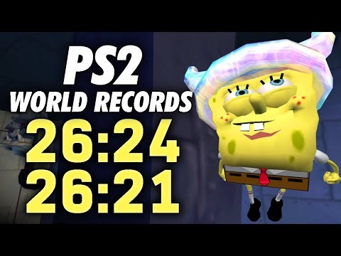 Any% (PS2) World Records 26:24 & 26:21 — SpongeBob SquarePants: Battle for Bikini Bottom Speedrun