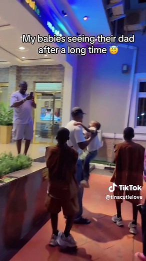 Emotional Family Reunion: Kids See Their Dad Again