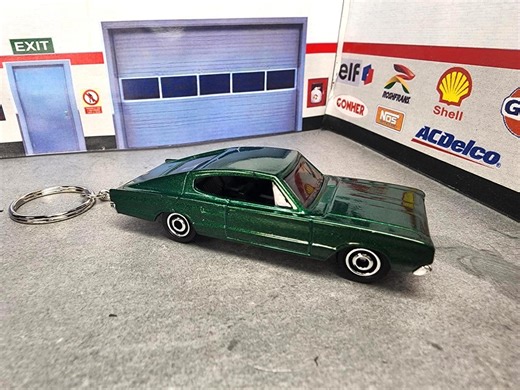1967 Dodge Charger Diecast Keychain, MOPAR Collectible - Etsy