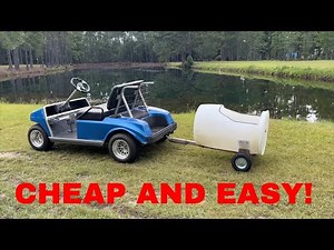 DIY SIMPLE Barrel Train Build