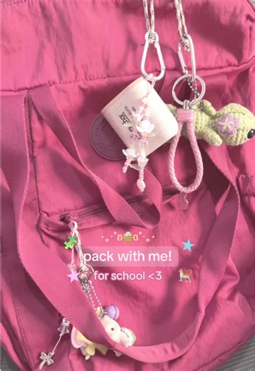 Pack Your School Backpack with Essentials and Aesthetic