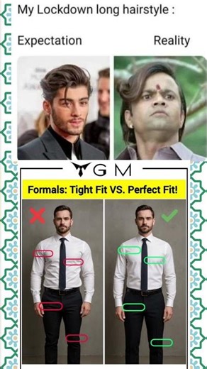 Expectation vs Reality | Lockdown Hairstyle & Formal Fit Fail 😂 | Funny Relatable Meme Video #viral