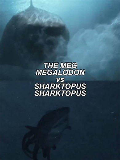 The Meg vs Sharktopus