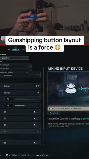 Best for stock controllers #gunshipping #callofduty