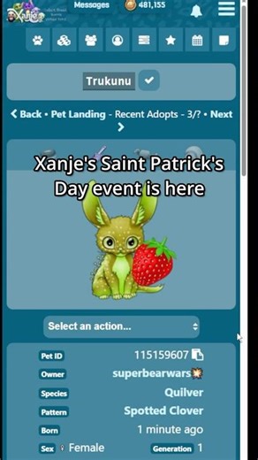Let's adopt some adorable event pets! #freegames #cute #cozygame #animalgames #games #virtualpets
