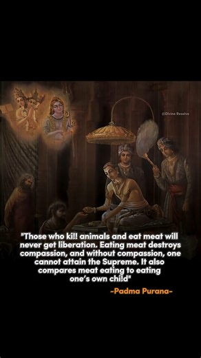 Why Eating Meat Blocks Liberation | Padma Purana Wisdom #shorts #Spirituality #Karma #Bhakti