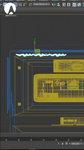 Learn how to create perfect L-shaped curtains in 3ds Max using the Path Deform modifier! #3dsmax