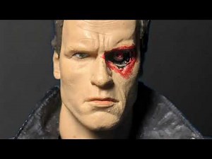 T-800 vs T-1000 Neca Stop-Motion fight