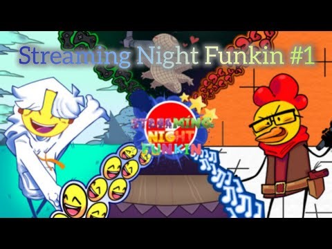ESTE MOD DE FNF DE YOUTUBERS ESTA MUY GOOD, STREAMING NIGHT FUNKIN V0.3 #1